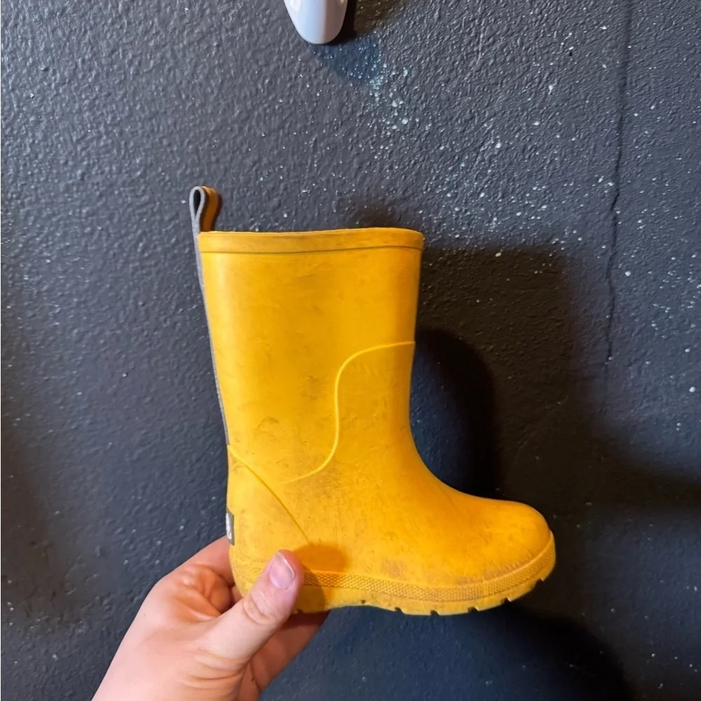Kids Totes Yellow Waterproof Rain & Snow Boots